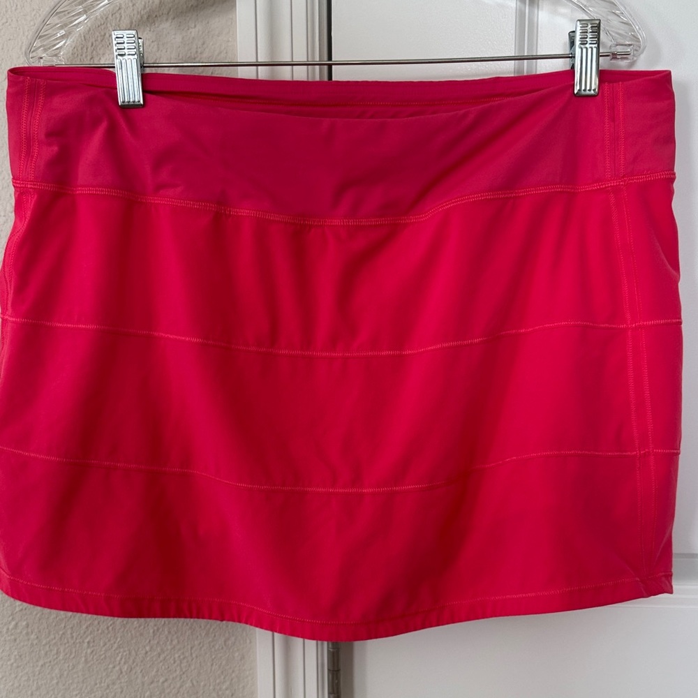 Lululemon Athletica Pace Rival Pink Skort